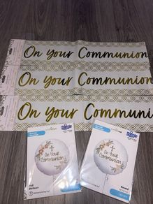 Communion Decorations - New And Unopened