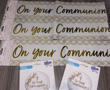 Communion Decorations - New And Unopened
