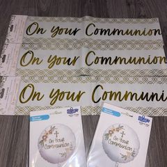 Communion Decorations - New And Unopened