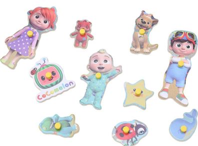 Character Wooden Peg Board Children's Learning Puzzle - Toddler Toys - Age 18m +