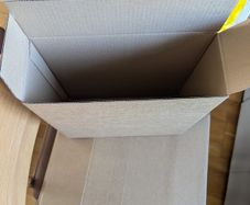 Vinyl storage / transportation boxes cardboard for LPs Moving House