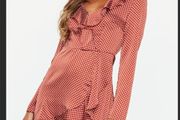 Missguided Dress in Red   Size 12