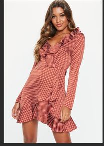 Missguided Dress in Red   Size 12