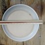 pottery platter, Stoneware Jackson, pottery plate, round platter Image 6