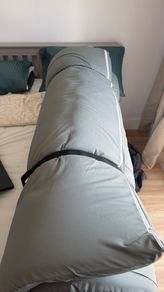 King size roll on mattress with cover.