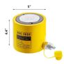 50 Ton Solid Hydraulic Ram Cylinder Jack 2" 50mm Stroke Single Acting Pump Image 5