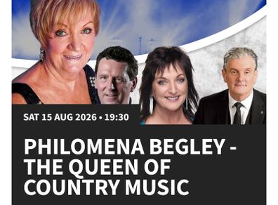 Philomena Begley and guests