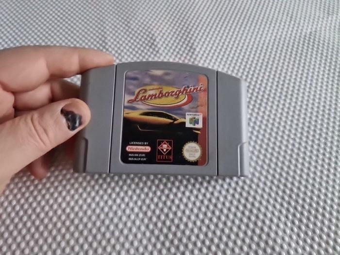 Lamborghini Nintendo 64 N64 Games Original