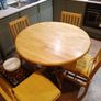 Wooden table and chairs Image 2
