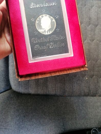 1971 USA Silver Proof One Dollar Coin