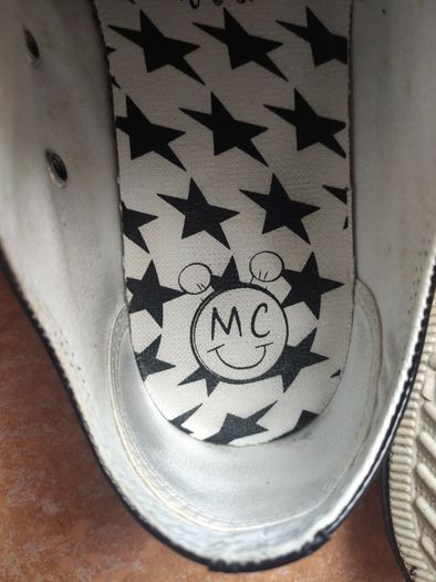 Converse x Miley Cyrus Chuck Taylor All Star Low Patent Stars Black  UK 6