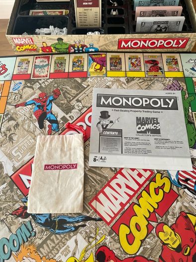 Monopoly Marvel Comics