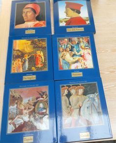 Masters of Italian Art Hardback x 6