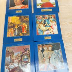 Masters of Italian Art Hardback x 6
