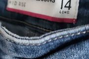 M&amp;S Power Stretch Jean Leggins Sz 14L