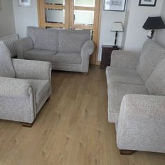 Three piece suite of furniture, purchased in Arnotts.