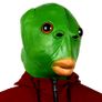 Green Fish Head Mask Halloween Funny Cosplay Costume Mask Unisex Adult Carnival Party Headdress Props Image 2