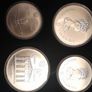 3x Canadian 1976 Montreal Olympics Silver Coins Display boxes Image 3