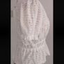 top Bnwt pull & bear short sleeve lace top Image 4