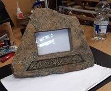 Photo frame celtic stone
