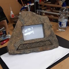 Photo frame celtic stone