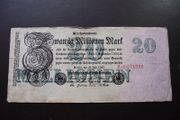 Germany. Reichsbanknote. 20 Millionen Mark (25.7.1923)