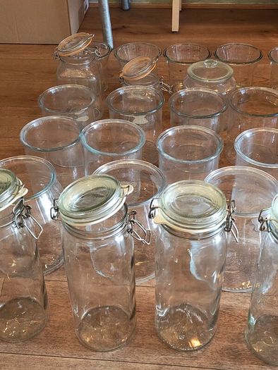 27x Glass Jars