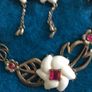 Johnny Loves Rosie Statement Necklet and Earrings Image 6