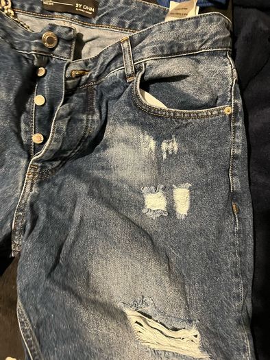 jeans shorts blue size 36 W L / XL