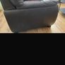 Real Leather Two Seater Sofa Image 2