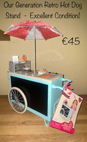 Our Generation Retro Hot Dog Stand