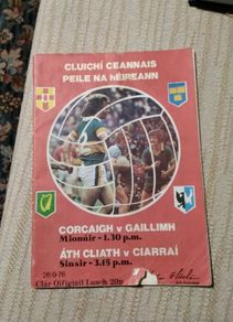 Memorabilia Gaa Programme