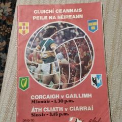 Memorabilia Gaa Programme