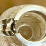 Vintage 1900 UK solid sterling silver glass wine jug Image 5