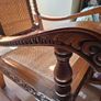 Hand Carved highly ornate Hardwood Rocking chair Image 5