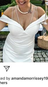 White stunning dress