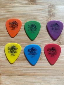 Jim Dunlop Tortex Standard Plectrum Set Pack of 6