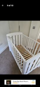 Final Reduction  Boori Alice Cot Bed White