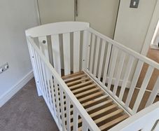 Final Reduction  Boori Alice Cot Bed White