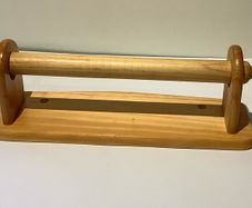 Wooden Kitchen Roll Holder Wall Mounted