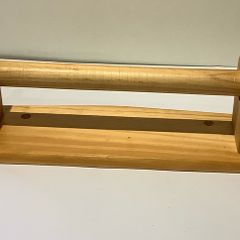 Wooden Kitchen Roll Holder Wall Mounted