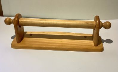 Wooden Kitchen Roll Holder Wall Mounted