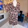 Ladies Pink Floral Mini Dress or Long Top from Yours. Size UK 22-24 / EU 50-52 Image 2