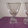 Set of 2 transparent Cristal d'Arques glasses by J.G. Durand Image 2