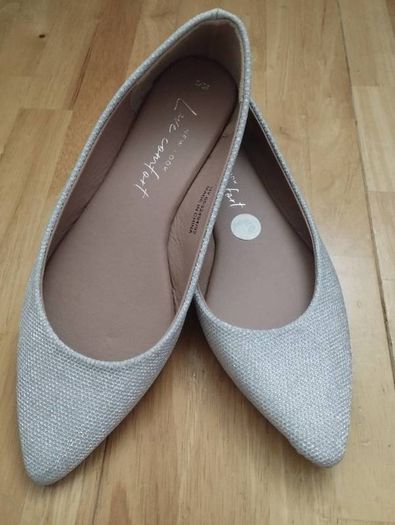 Sparkly evening shoes