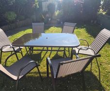 Table and 6 chairs