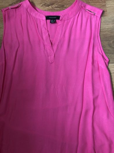 Pink Sleeveless Blouse
