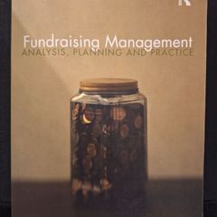 SALE!  FUNDRAISING MANAGEMENT - Analysis, Planning and Practice by Adrian Sargeant an Elaine Jay