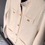 H&M knitted white Cardigan Image 5