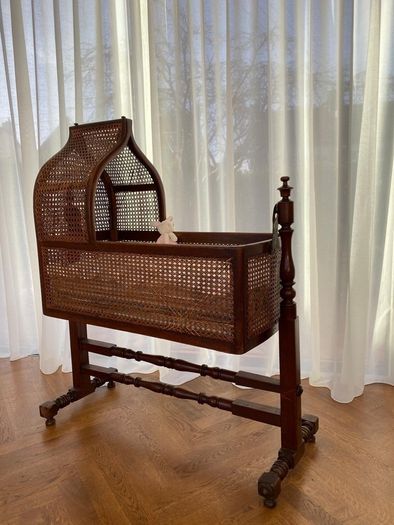 Rattan Crib